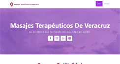 Desktop Screenshot of masajesveracruz.com